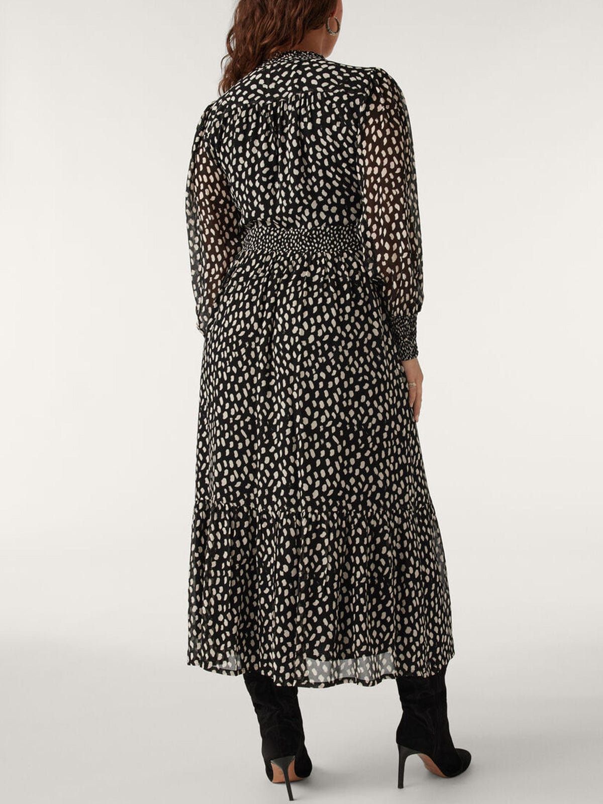 Bianca Dress- Black and White sold by iris product image thumbnail 3