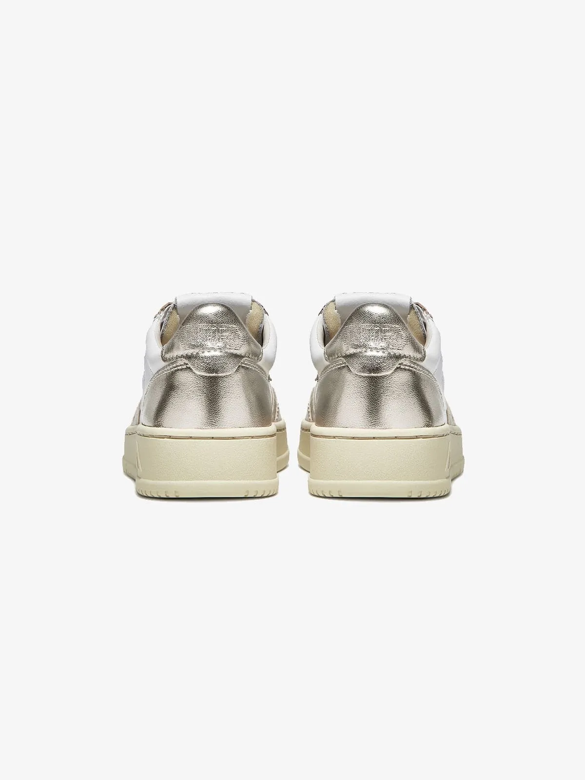 Medalist Low Top Metallic Trim Leather Sneaker sold by iris product image thumbnail 3