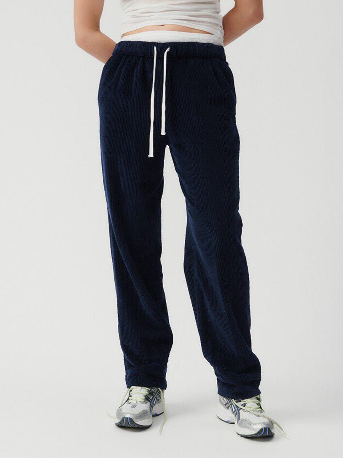 Padow Cord Pants - Navy sold by iris product image thumbnail 2