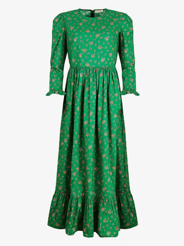 Shae Ditzy-Floral Cotton Maxi Dress sold by iris