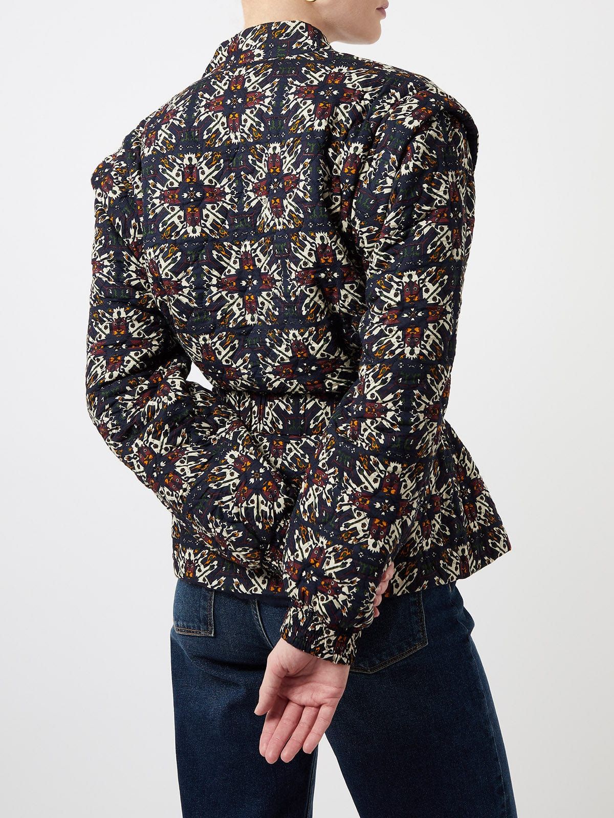 Olivia Tibet Print Quilted Jacket sold by iris product image thumbnail 4