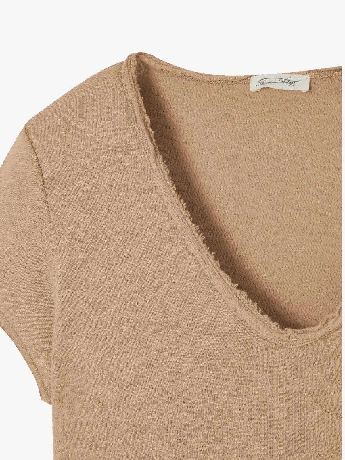 Sonoma V Neck Tee Beige sold by iris product image thumbnail 2