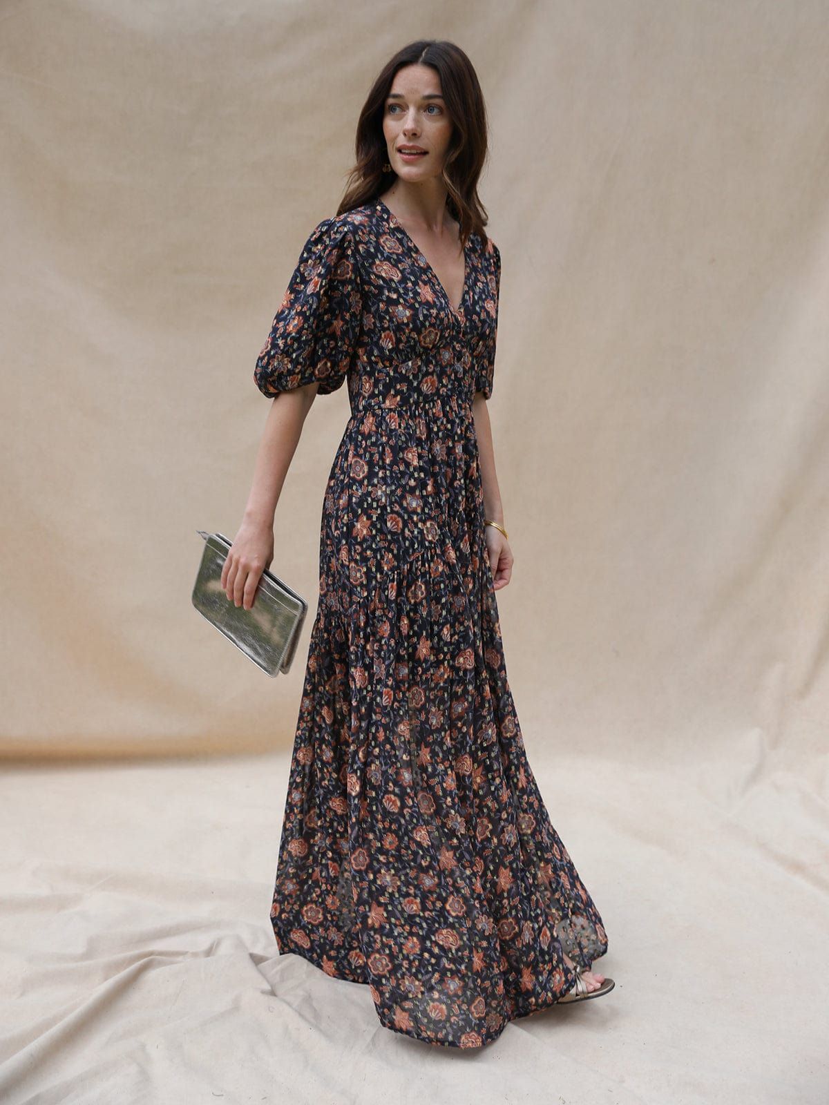 Erena Lurex Maxi Dress sold by iris product image thumbnail 5