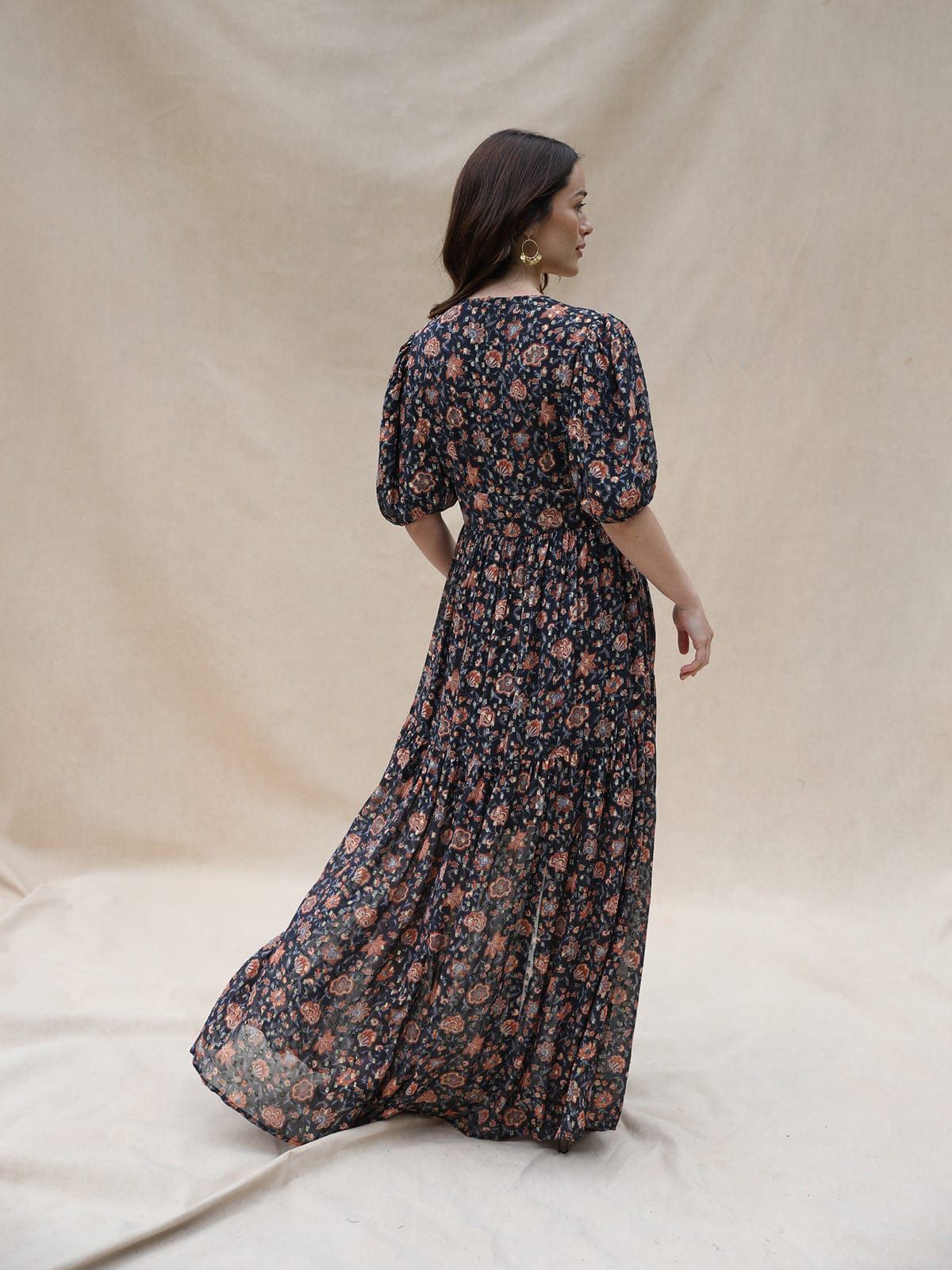 Erena Lurex Maxi Dress sold by iris product image thumbnail 3