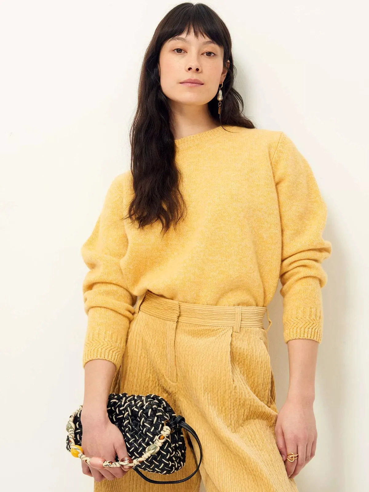 Silty Sweater – Mustard sold by iris product image thumbnail 4