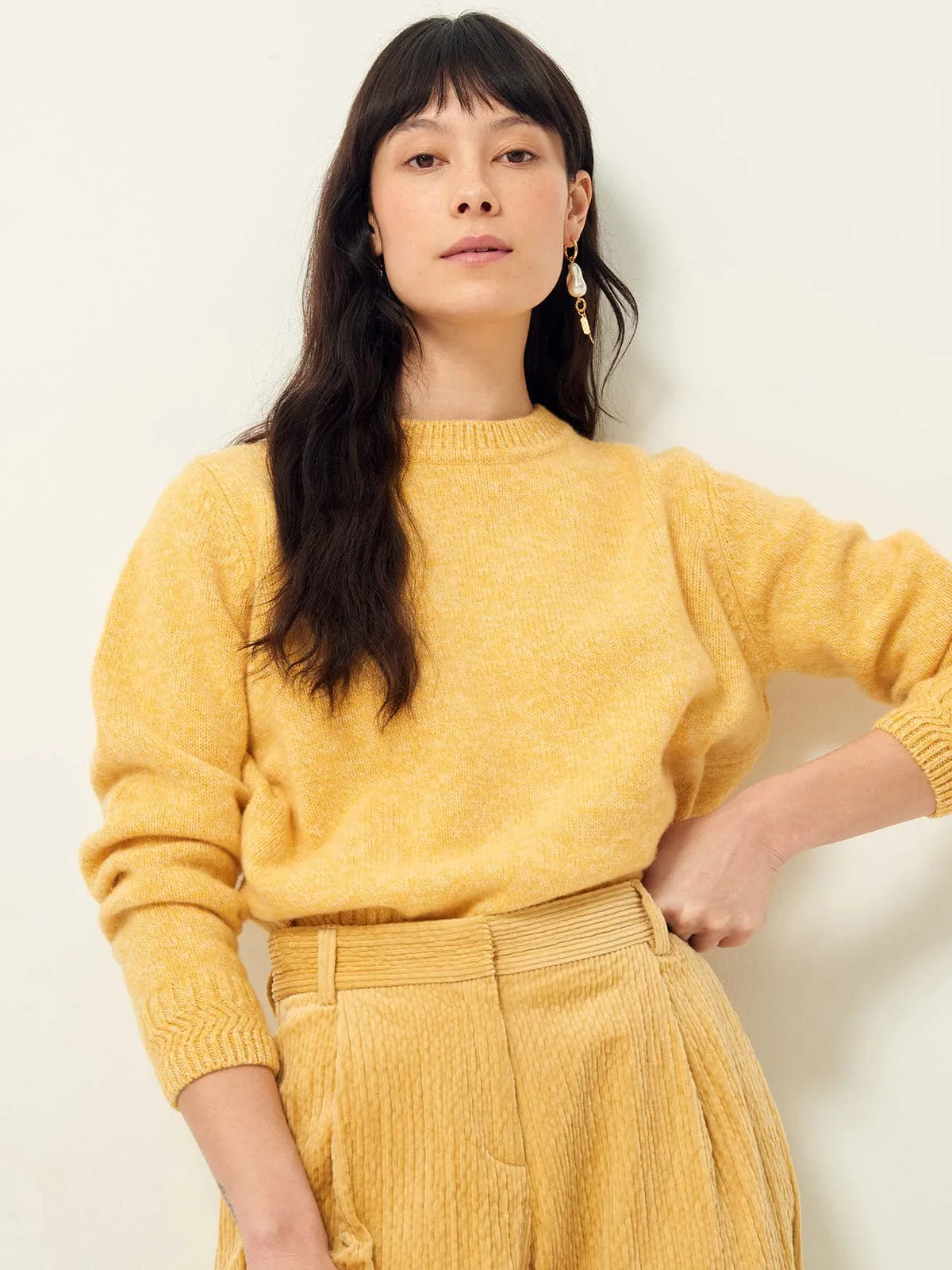 Silty Sweater – Mustard sold by iris product image thumbnail 2