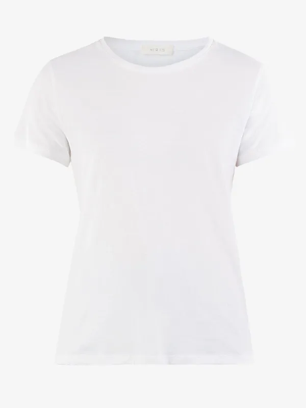 Eve Pima Cotton Crew Neck White made by iris