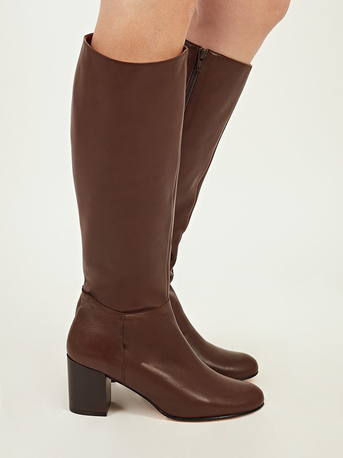 Joey Knee High Boots- Brown sold by iris product image thumbnail 2