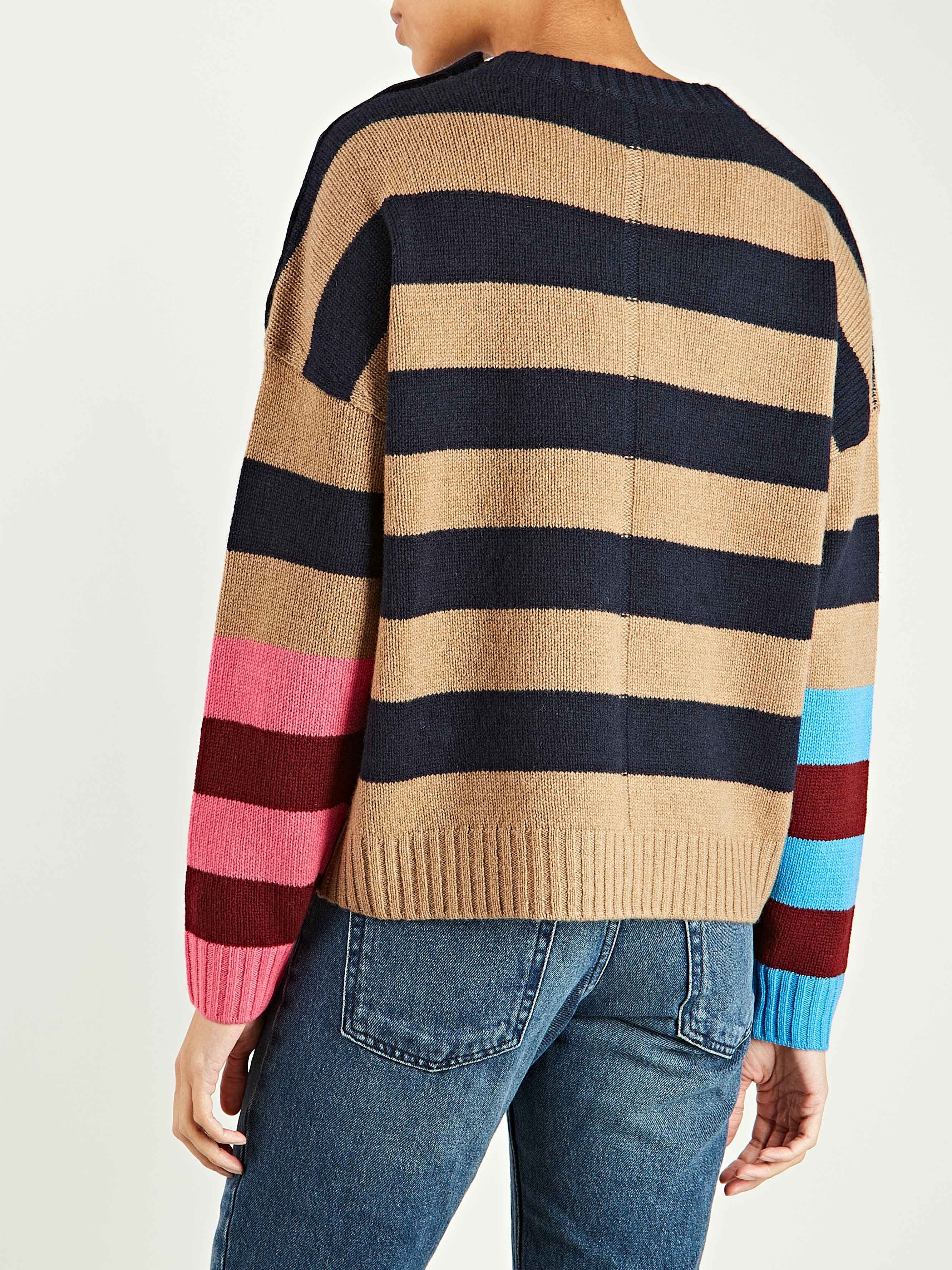 Melissa Striped Cashmere Jumper sold by iris product image thumbnail 3