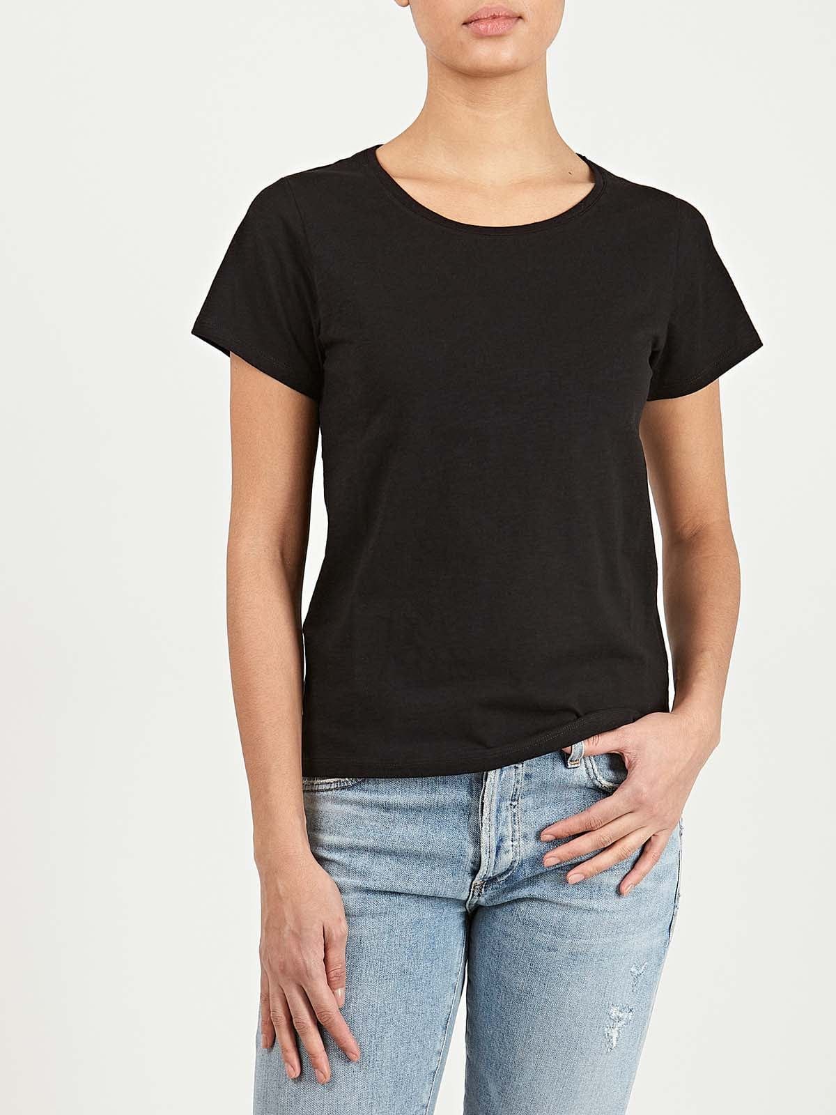 Romy Round Neck Cotton Tee sold by iris product image thumbnail 3