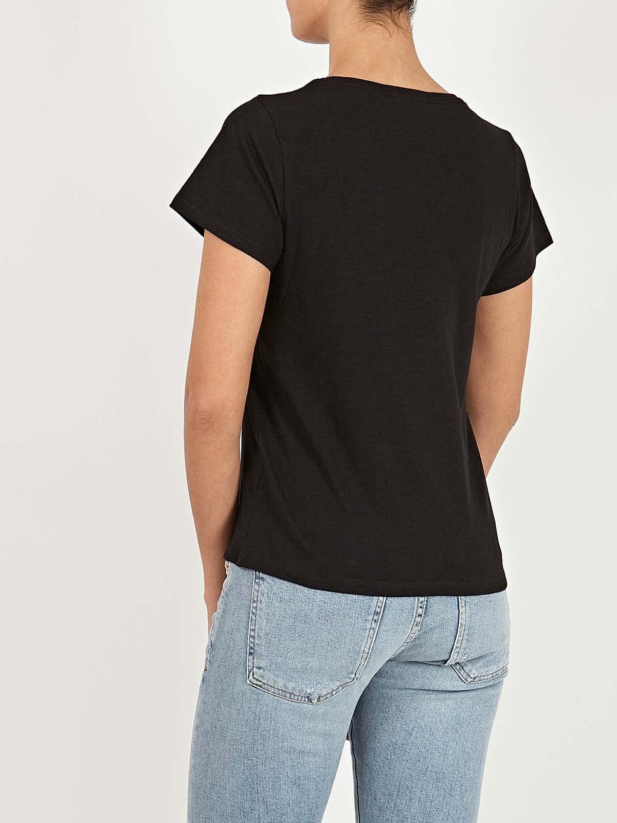 Romy Round Neck Cotton Tee sold by iris product image thumbnail 4
