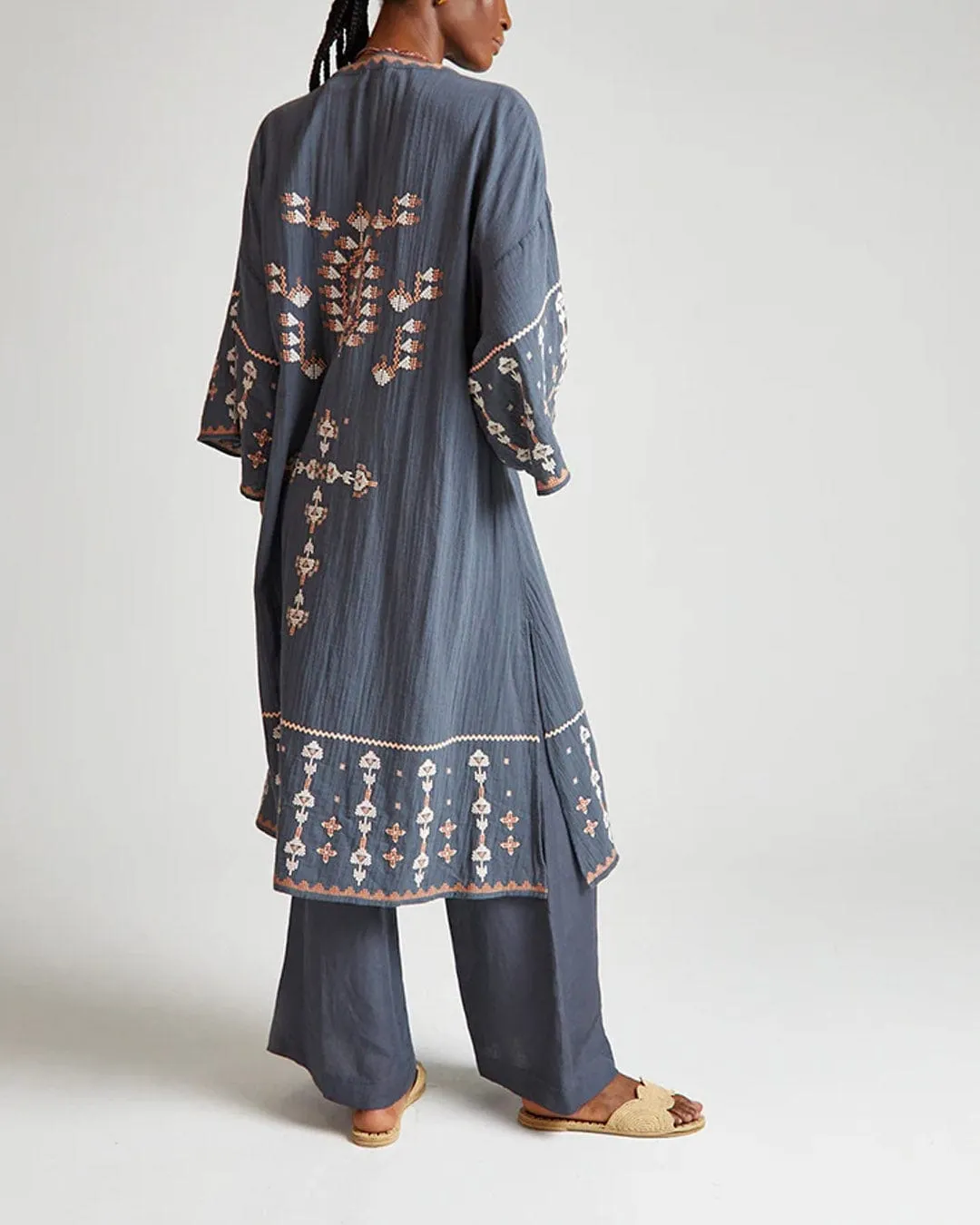 Gloral Kimono - Grey sold by iris product image thumbnail 3