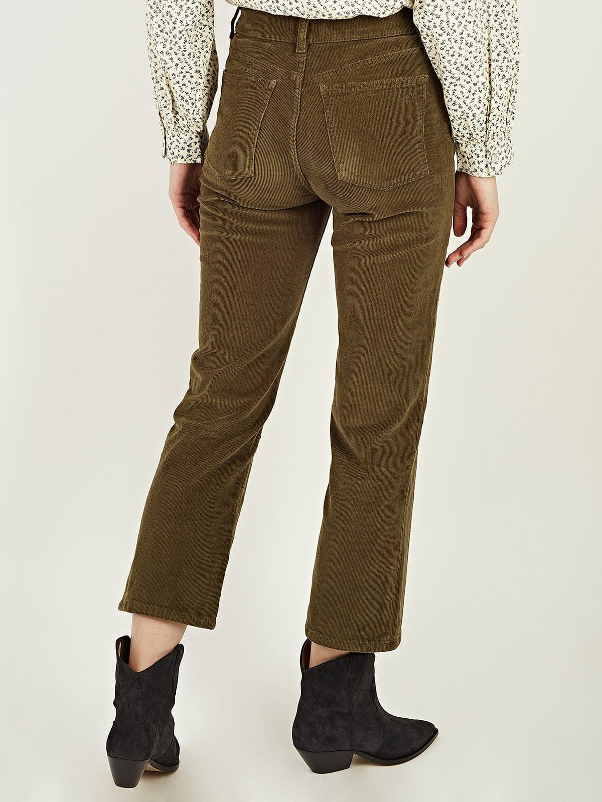 Patti Straight High-Rise Corduroy Ankle Jeans sold by iris product image thumbnail 4