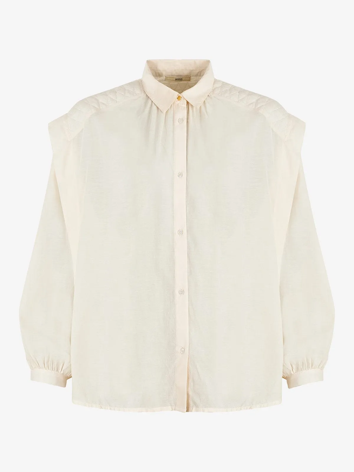 Terrasini Blouse- Cream sold by iris