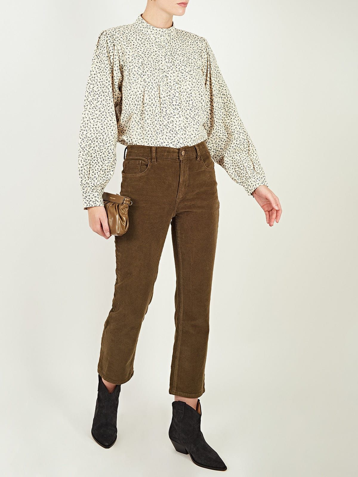 Patti Straight High-Rise Corduroy Ankle Jeans sold by iris product image thumbnail 2