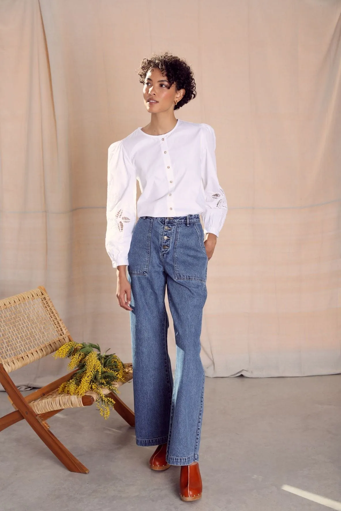 Lore Broderie Anglaise Top sold by iris product image thumbnail 5