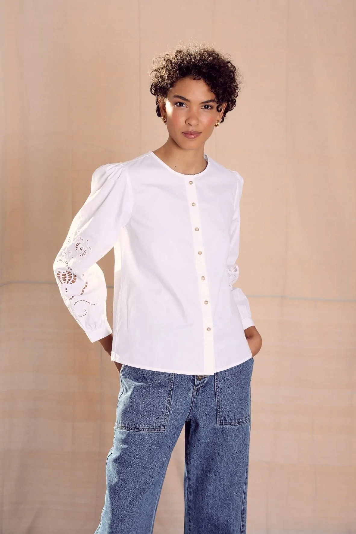Lore Broderie Anglaise Top sold by iris product image thumbnail 3