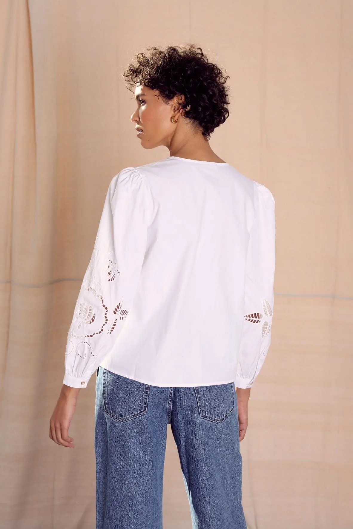 Lore Broderie Anglaise Top sold by iris product image thumbnail 4