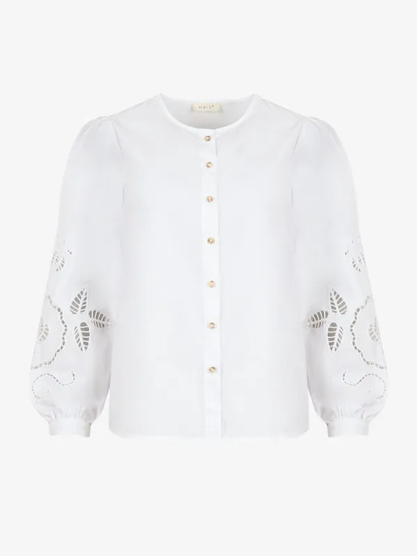 Lore Broderie Anglaise Top sold by iris