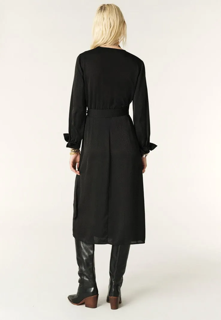 Iris Satin Dress – Black sold by iris product image thumbnail 4