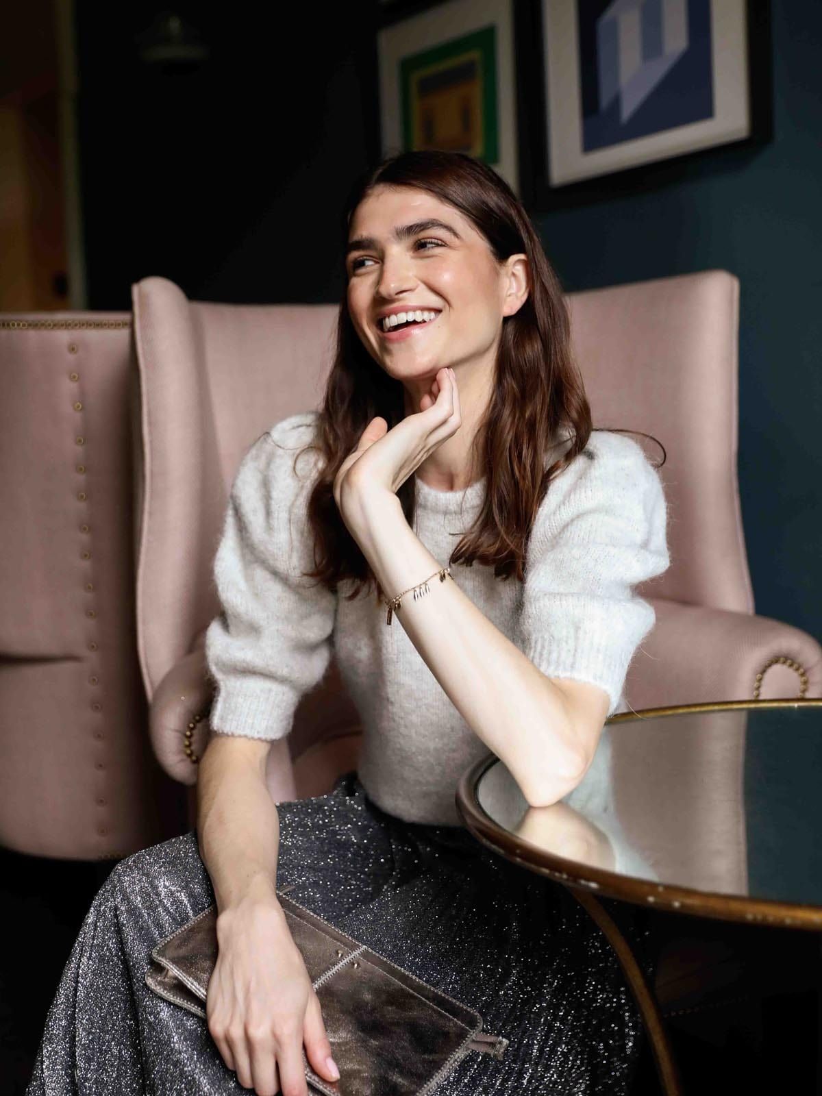 Mina Puff Sleeve Jumper sold by iris product image thumbnail 3