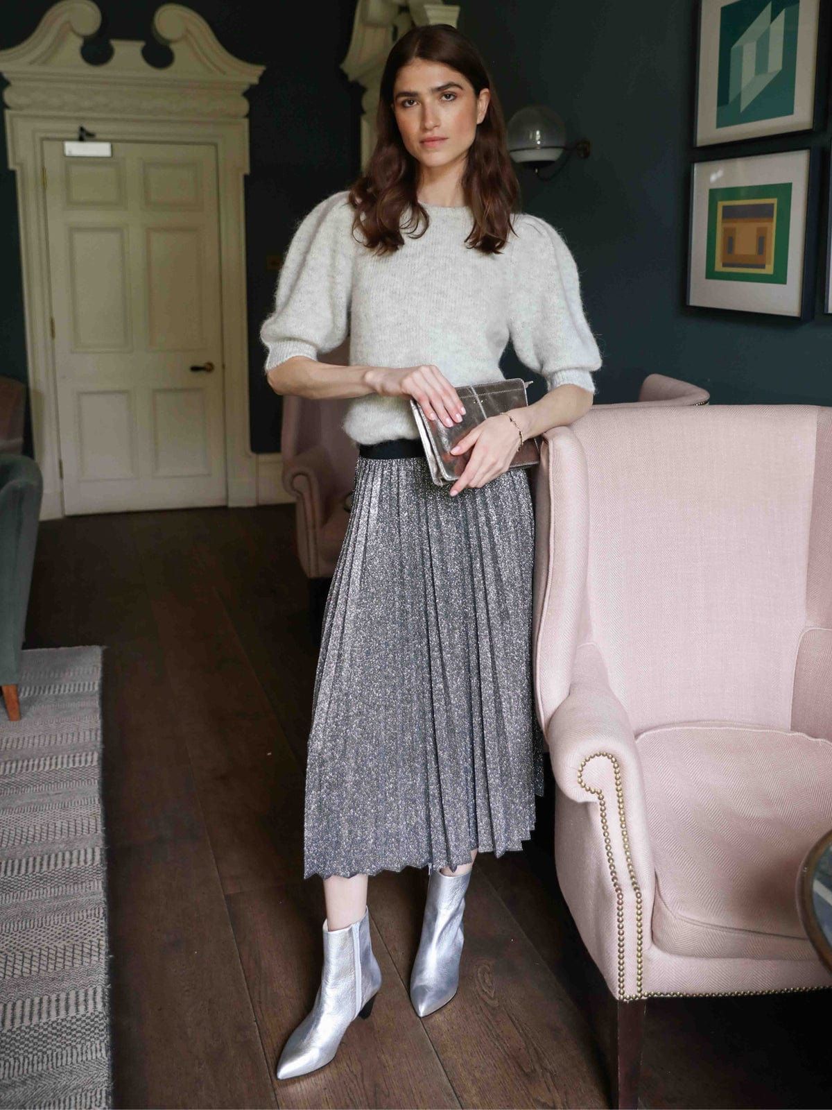 Mina Puff Sleeve Jumper sold by iris product image thumbnail 4