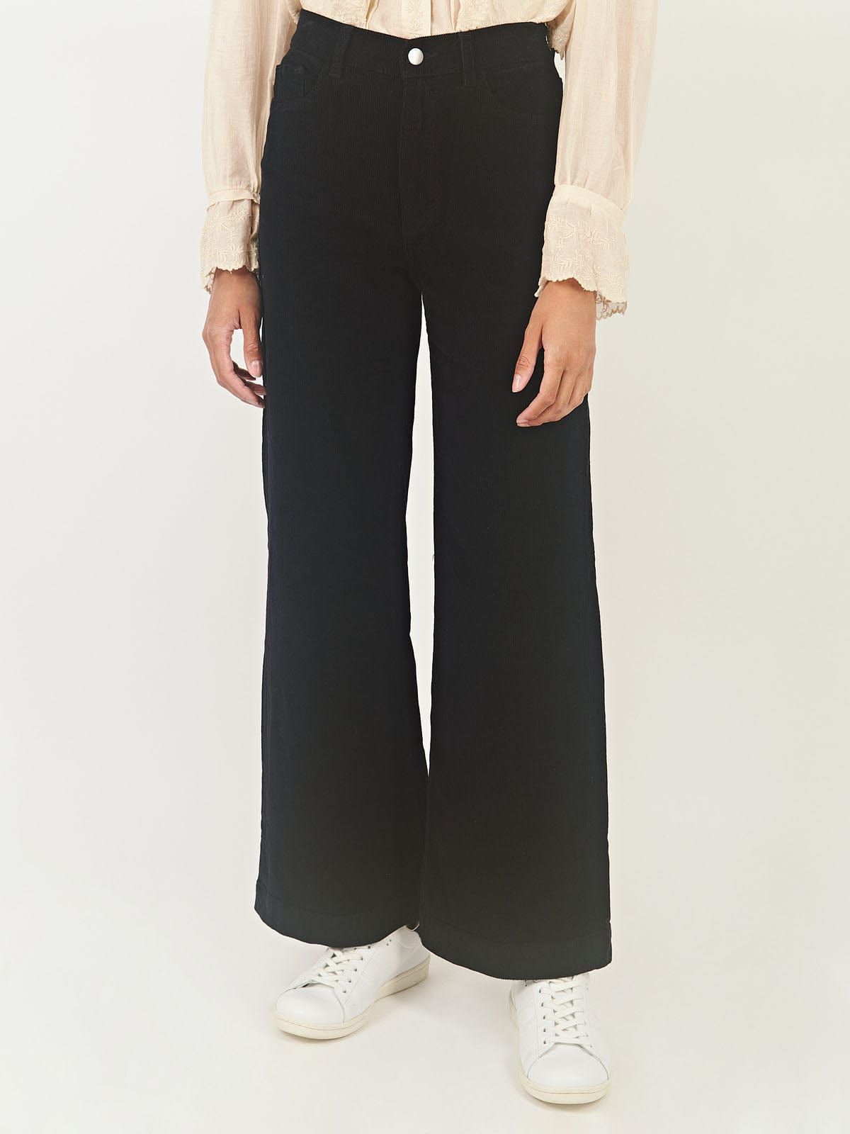 Hepburn Wide Leg Cord Trousers sold by iris product image thumbnail 2