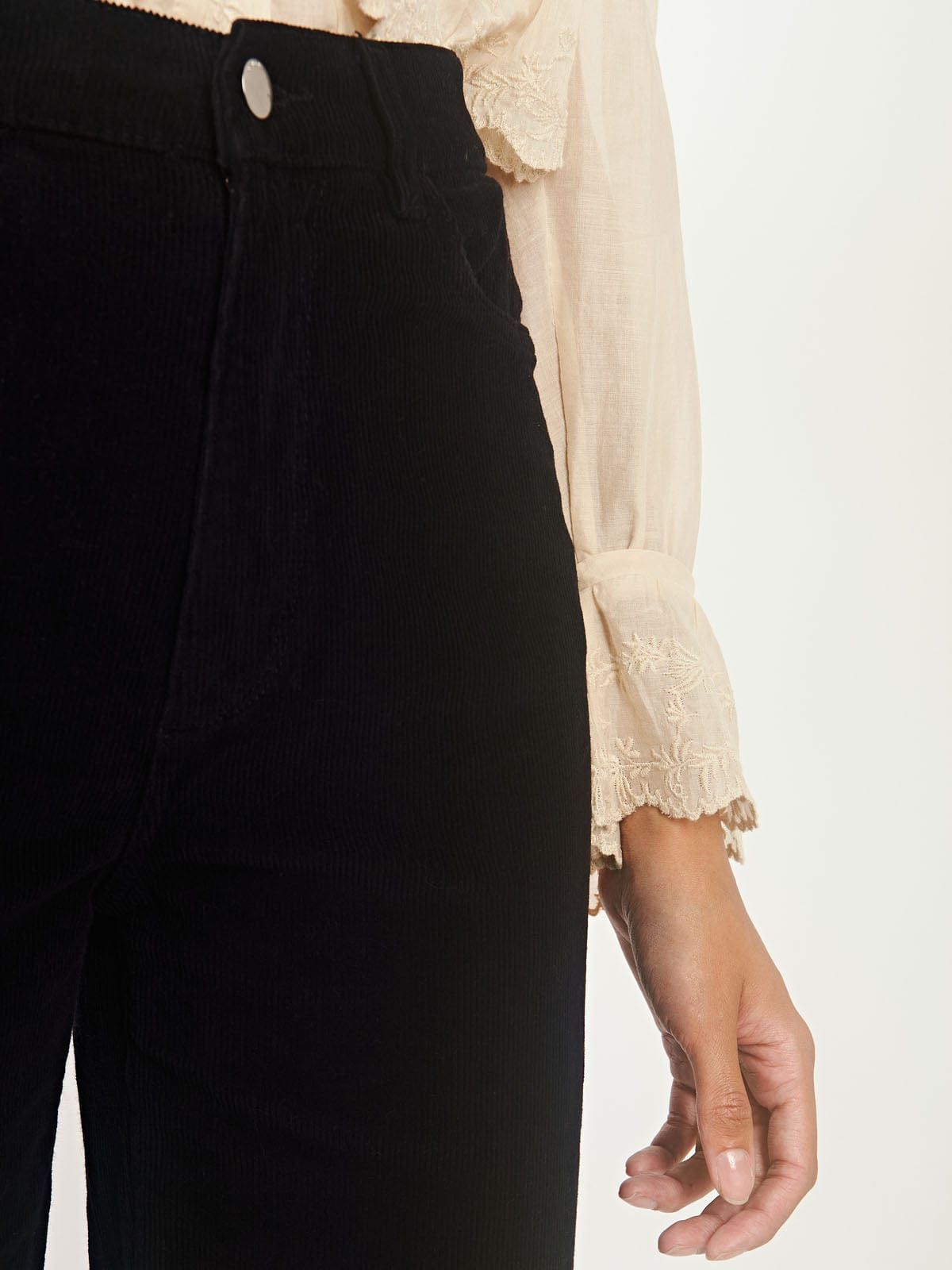 Hepburn Wide Leg Cord Trousers sold by iris product image thumbnail 4