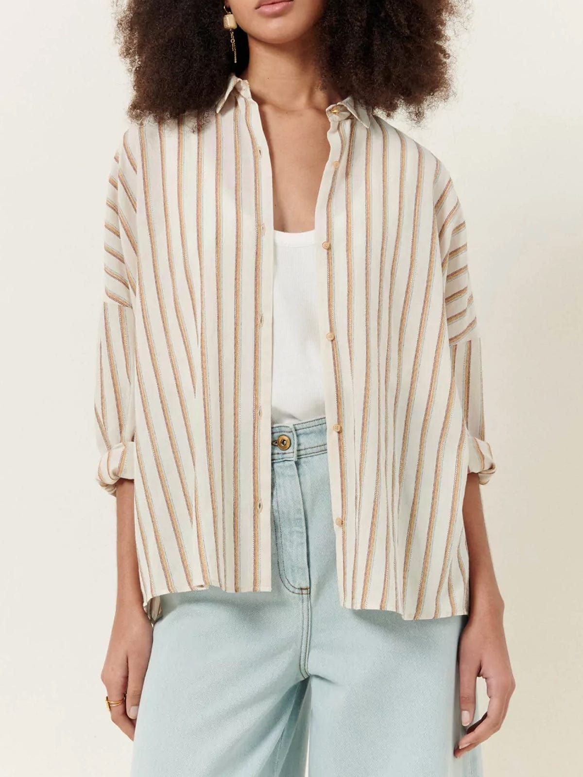 Boton Stripe Shirt sold by iris product image thumbnail 2