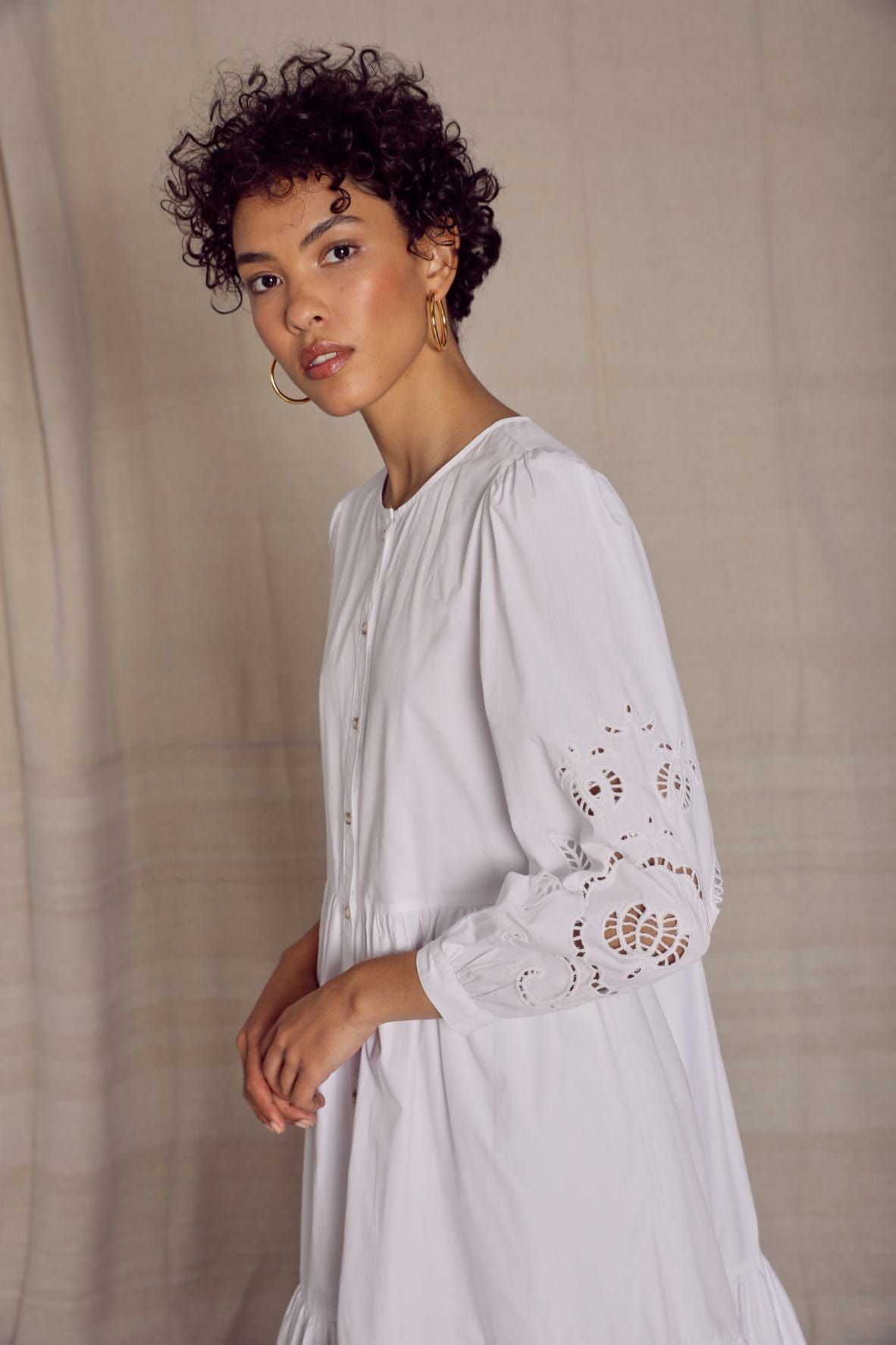 Zoie Broderie Anglaise Dress sold by iris product image thumbnail 4