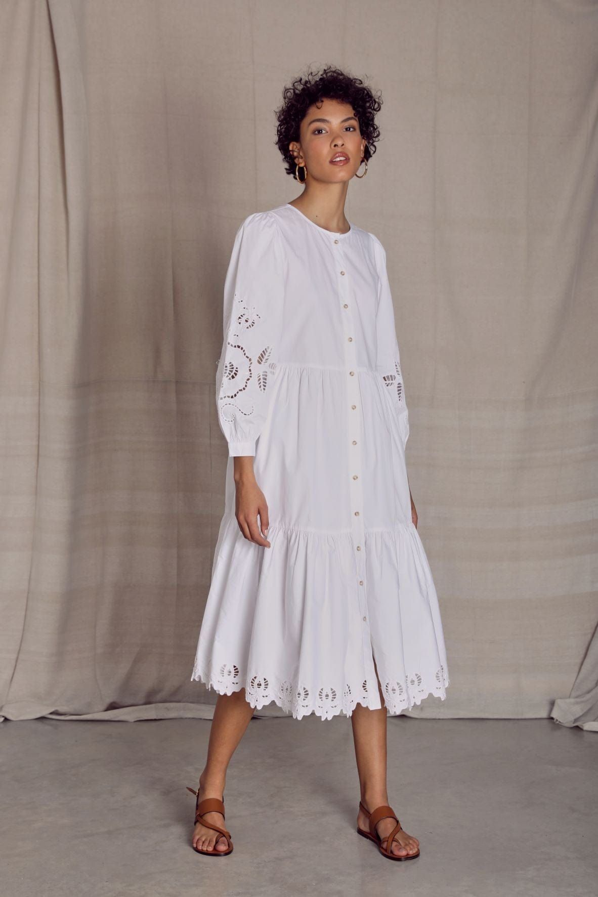 Zoie Broderie Anglaise Dress sold by iris product image thumbnail 2