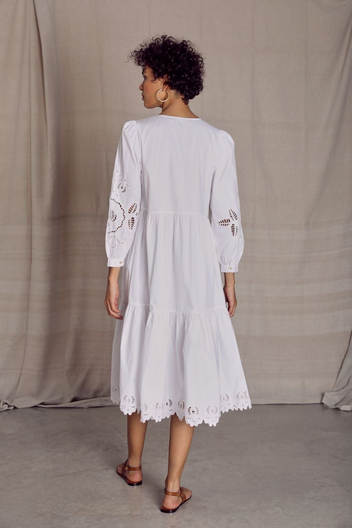 Zoie Broderie Anglaise Dress sold by iris product image thumbnail 3