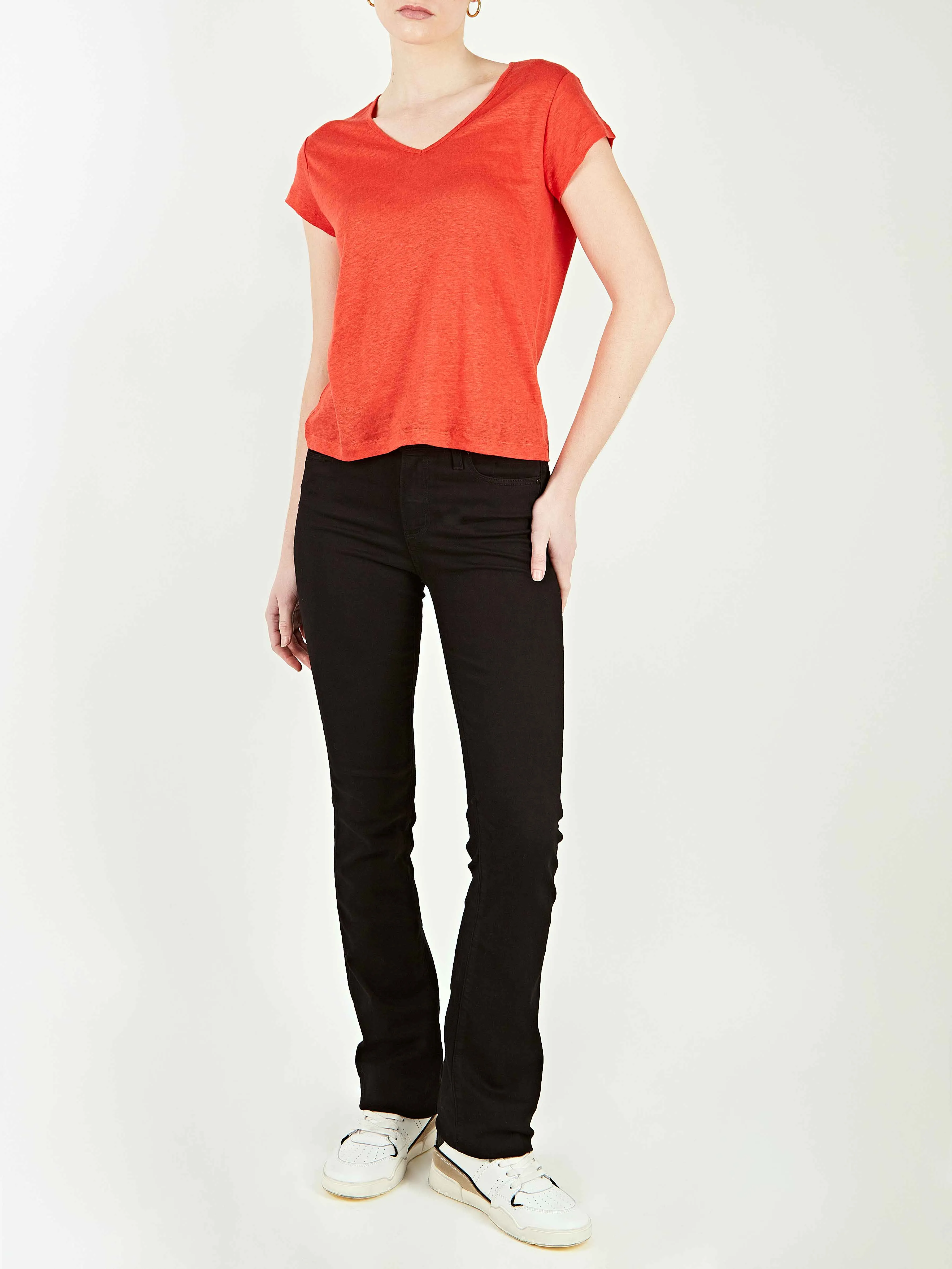Radley Linen V Neck T-shirt sold by iris product image thumbnail 5