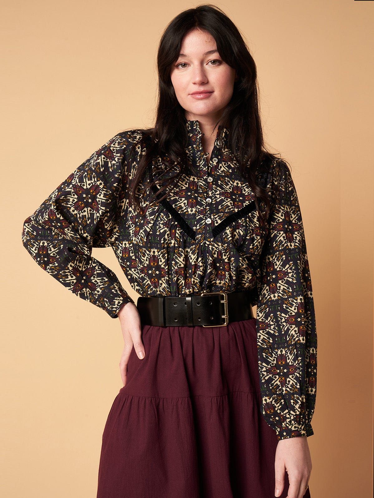 Tina Tibet Print Blouse sold by iris product image thumbnail 2