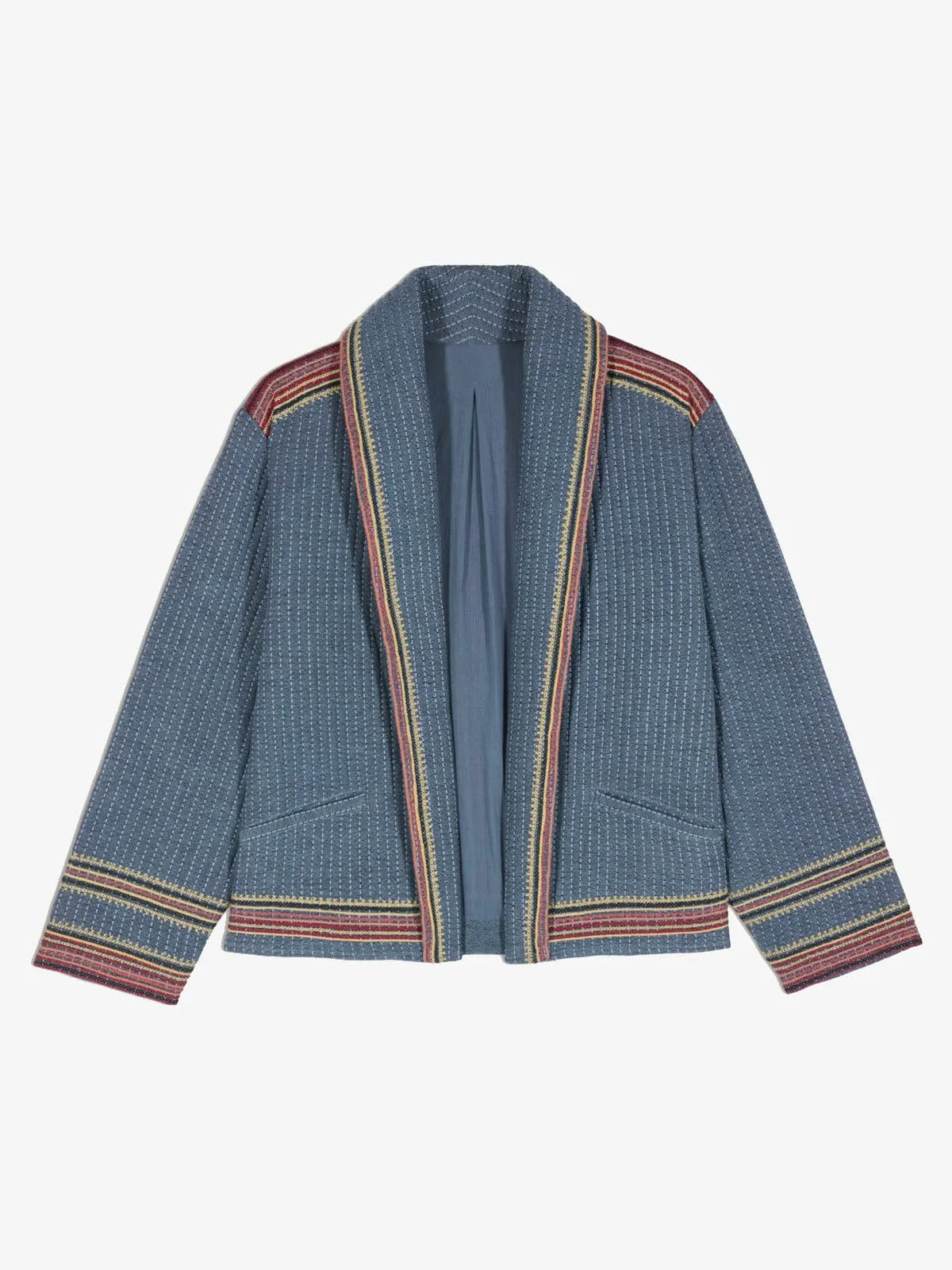Ciago Stitch Jacket- Blue sold by iris