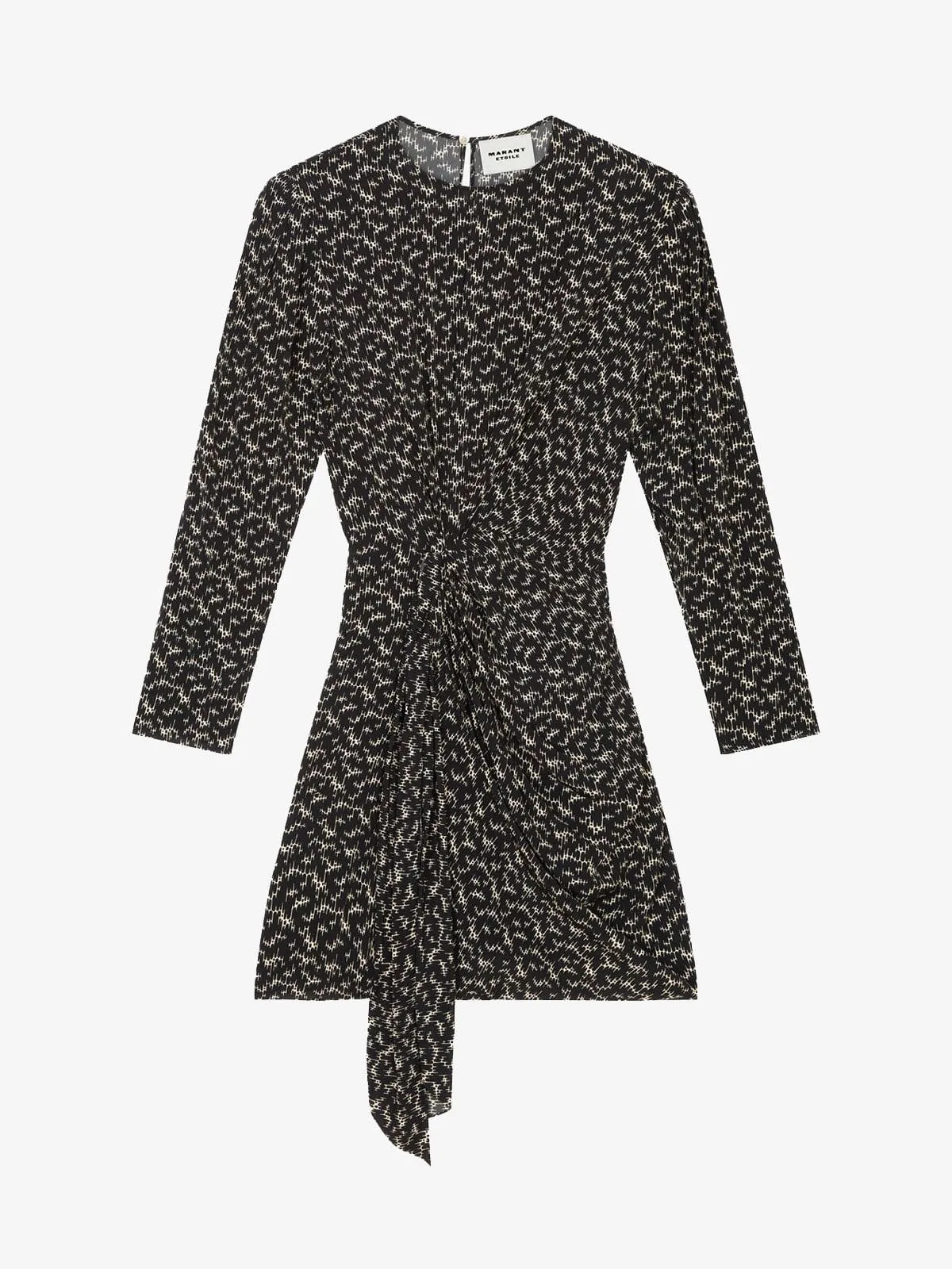 Dulce Printed Dress – Black sold by iris