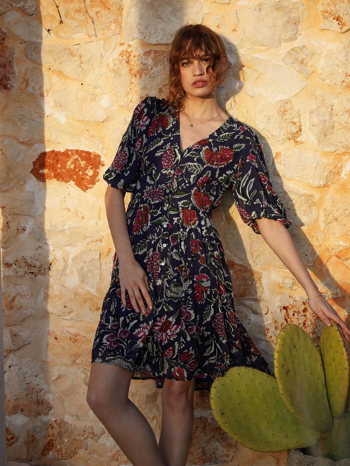 Billie V Neck Mini Dress sold by iris product image thumbnail 2