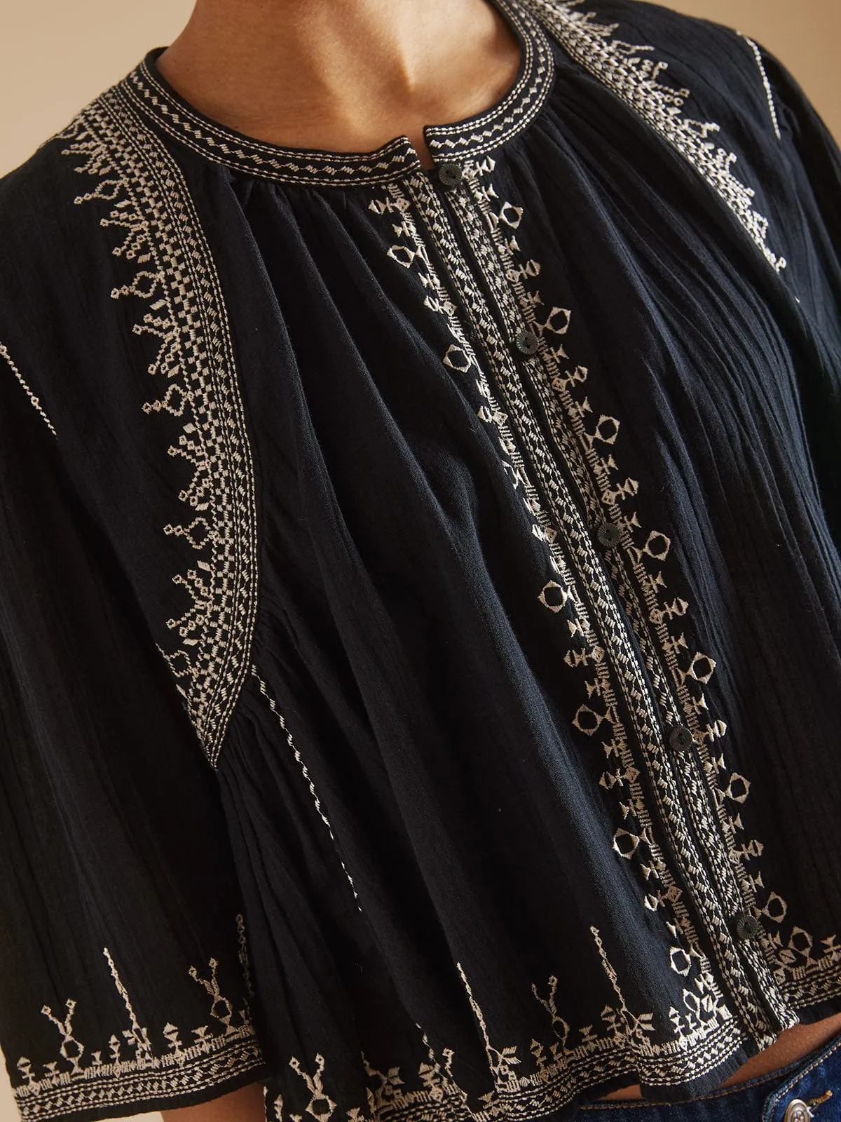 Perkins Top - Black sold by iris product image thumbnail 4