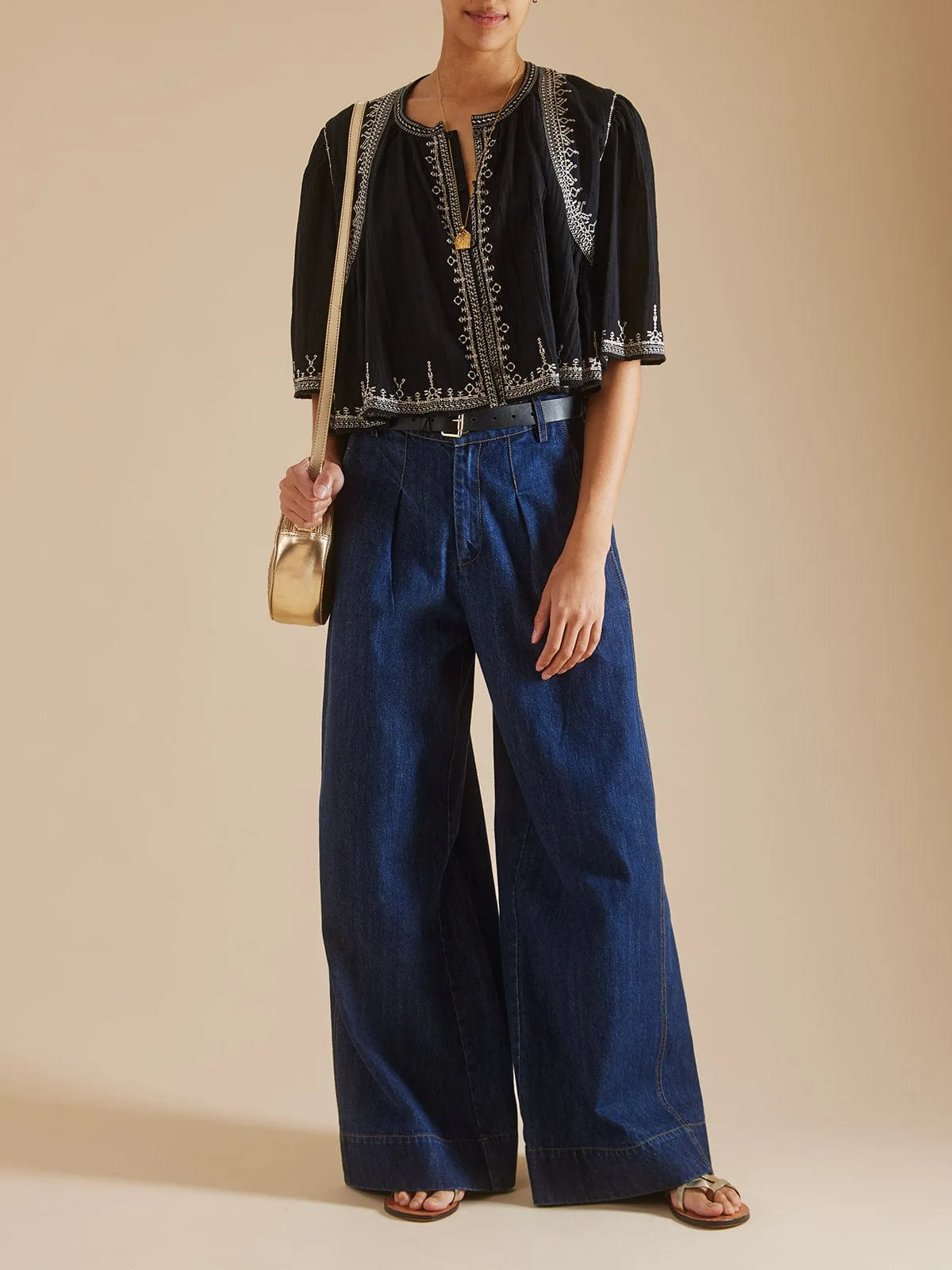 Perkins Top - Black sold by iris product image thumbnail 5