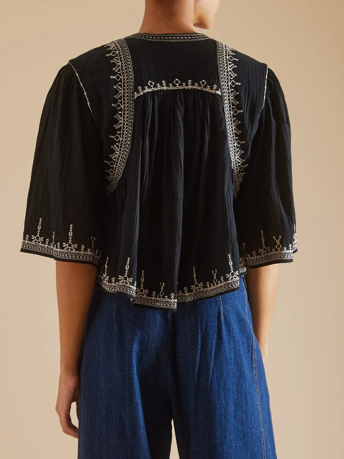 Perkins Top - Black sold by iris product image thumbnail 3