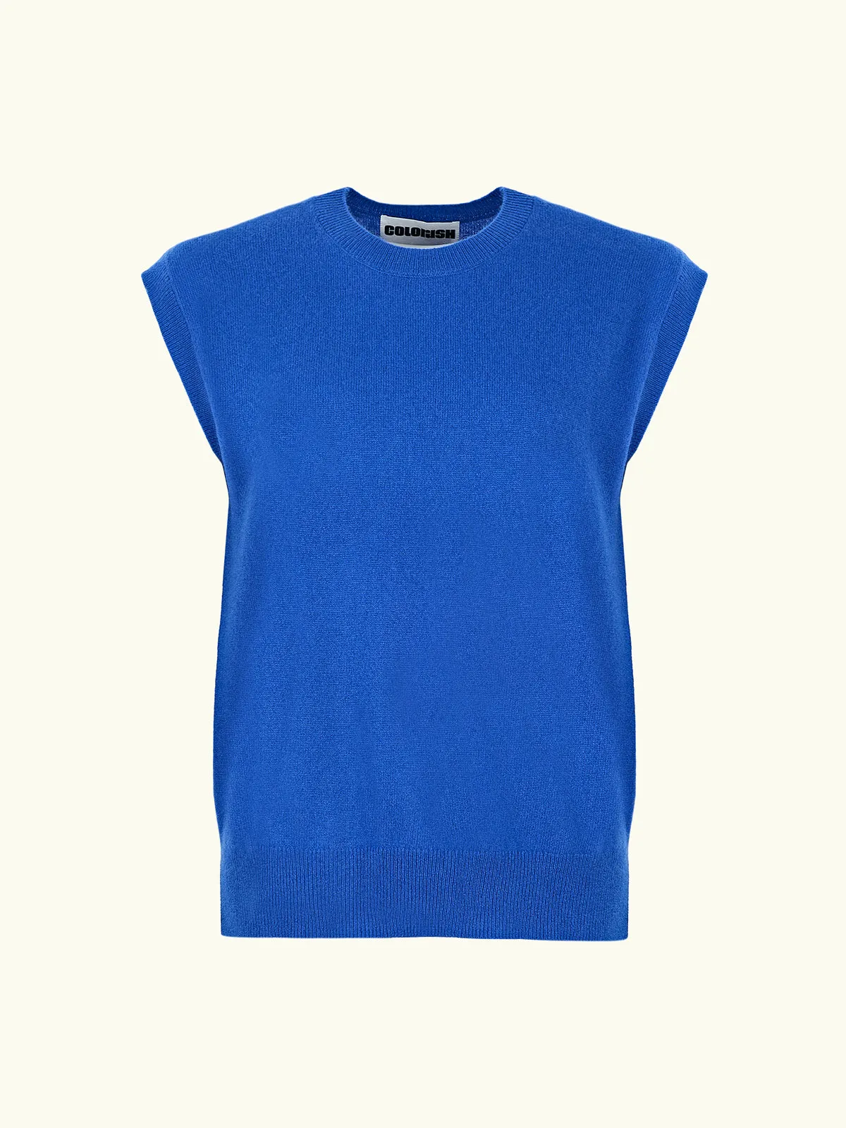 Lolla Tank Sweater – Blue sold by iris