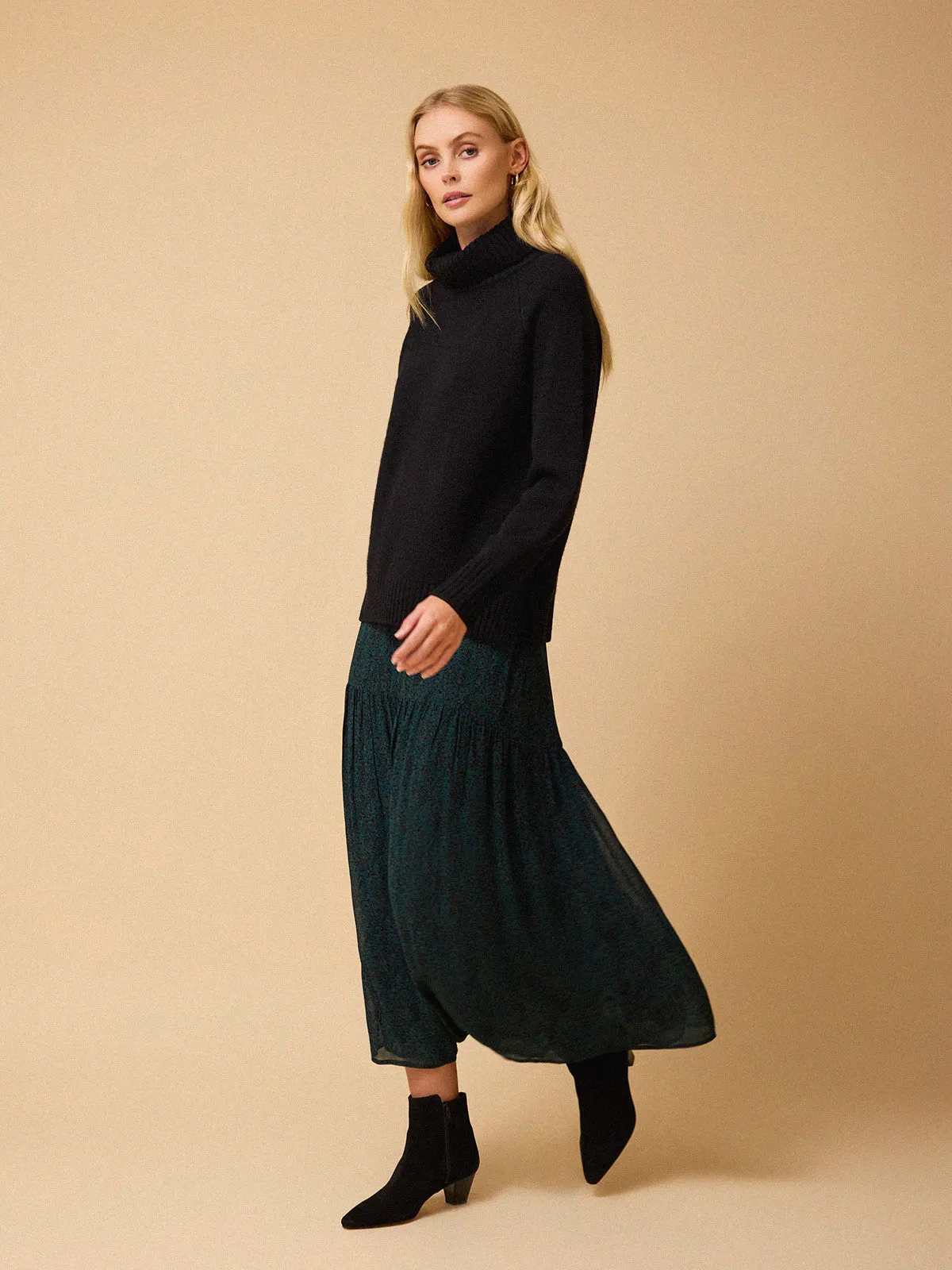 Ulla Roll Neck Jumper - Black sold by iris product image thumbnail 5