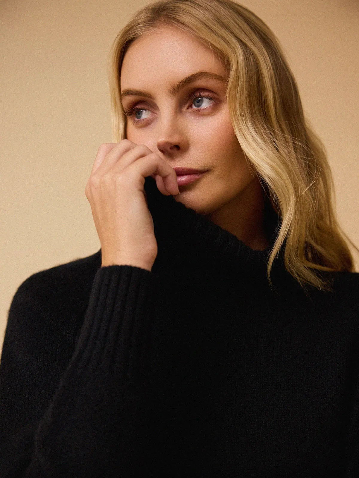 Ulla Roll Neck Jumper - Black sold by iris product image thumbnail 2