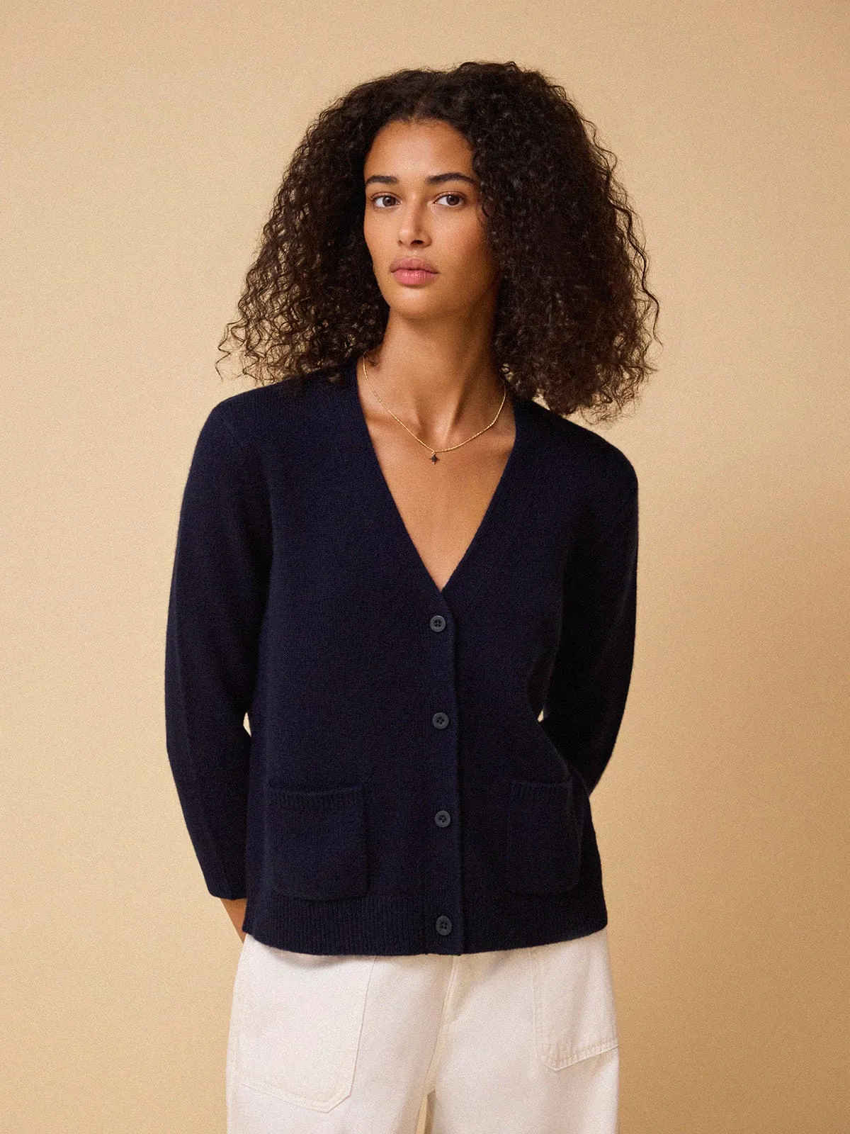 Thea Cardigan - Navy sold by iris product image thumbnail 2
