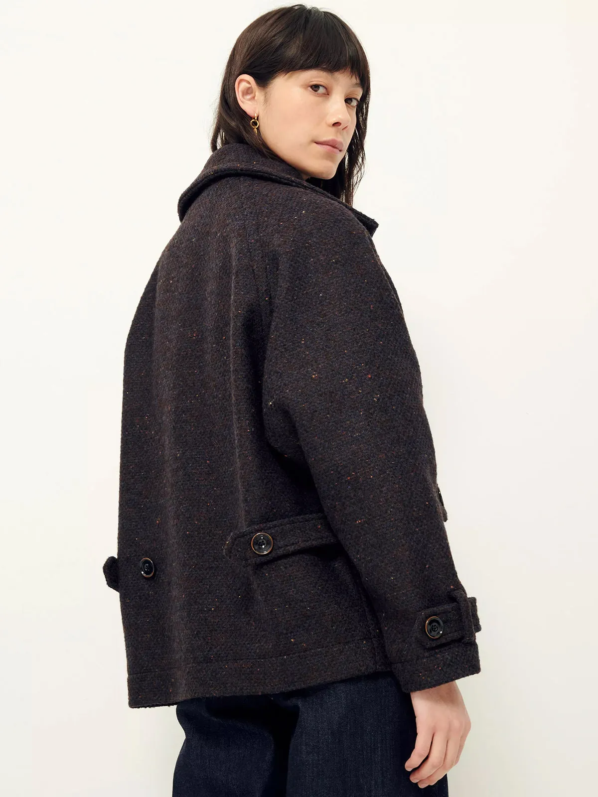 Lee Valley Coat – Navy sold by iris product image thumbnail 3