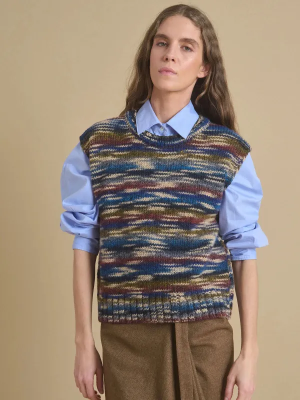 Pilleo Tank Knit – Multi made by iris