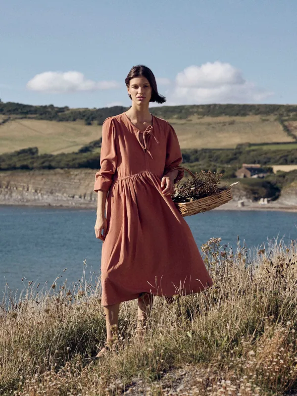 Luna Cord Dress – Pink made by iris