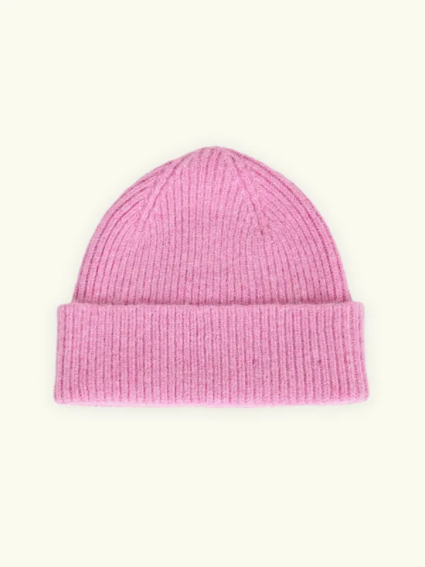 Wool Beanie – Pink sold by iris