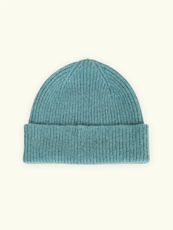 Wool Beanie – Light Blue sold by iris