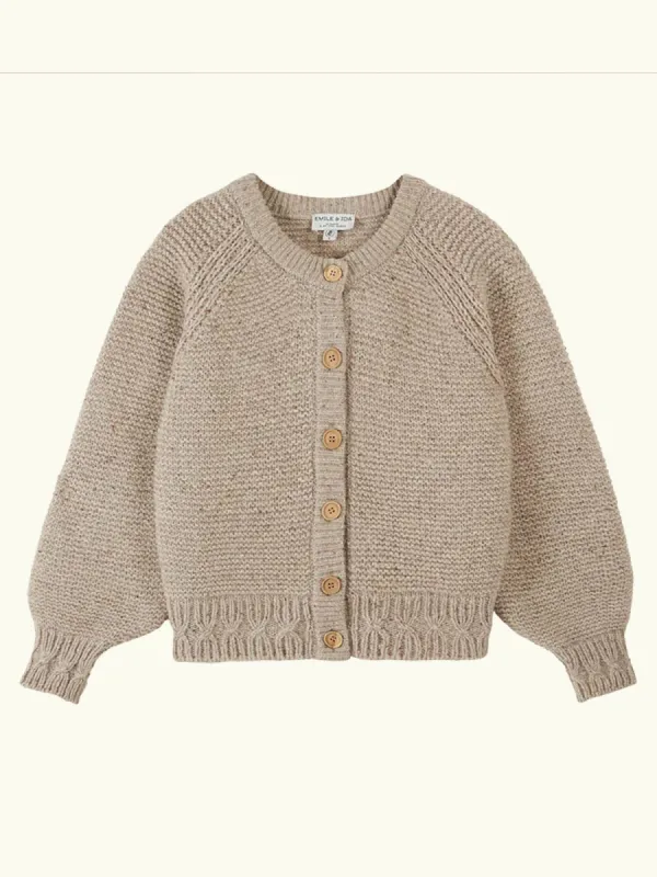 Butto Cardigan – Beige sold by iris